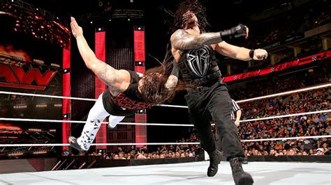 Wwe Raw Roman Reigns And Bray Wyatt Break Buffalo Rolling Stone