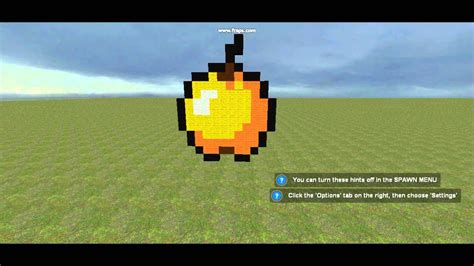 Minecraft Pixel Art In Gmod Youtube