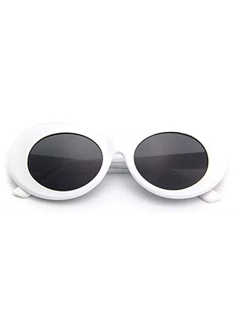 Buy Armear Clout Goggles Oval Mod Retro Vintage Sunglasses Round Lens