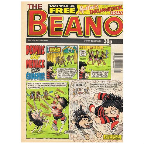 29th May 1993 Buy Now The Beano Issue 2654