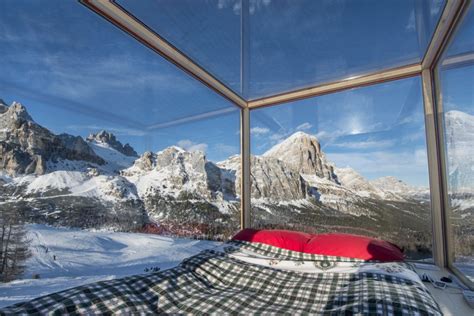 Sleep Beneath The Milky Way In This Tiny And Remote Alpine Cabin On Skis