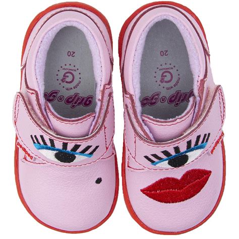 Grip N Go Cindy Pink Toddler Shoes Pediped