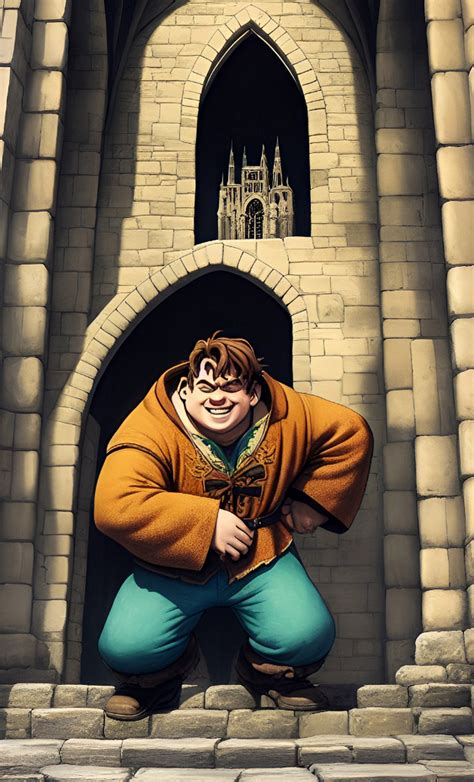 Download Ai Generated Quasimodo Hunchback Royalty Free Stock