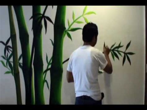 2048 x 1537 jpeg 342 кб. BAMBOO MURAL - SPEED PAINTING - YouTube