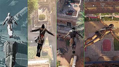 Jumping From The Highest Points In Assassins Creed Games 20072020