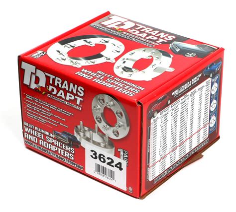 Wheel Spacer Trans Dapt Performance Products 3624 Pace Performance Parts