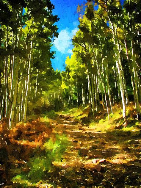 The Road Less Traveled Painting By John Haldane Fine Art America