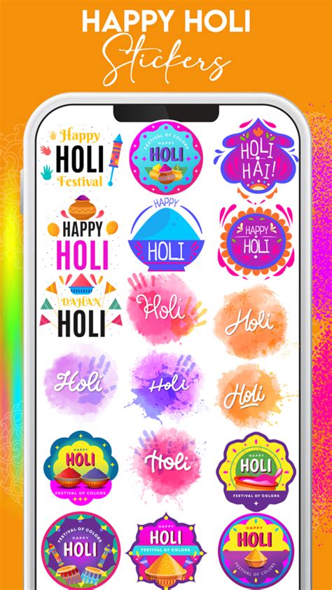 Holi Stickers Emojis Download App For Iphone