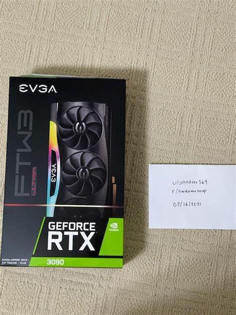 Usa Ca H Bnib Evga Rtx 3090 Ftw3 Ultra W Local Cash Local Paypal