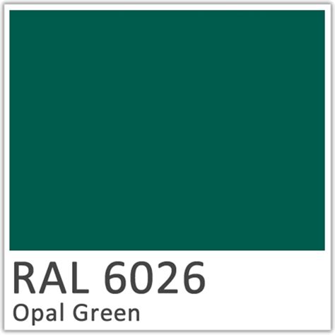 Ral 6026 Gt Polyester Pigment Opal Green