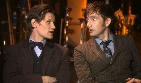 Doctor Who Matt Smith And David Tennant Tease Another Character In