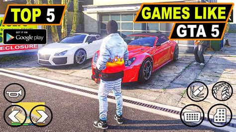 Top 5 Open World Games Like Gta 5 For Android 2022 Open World Games