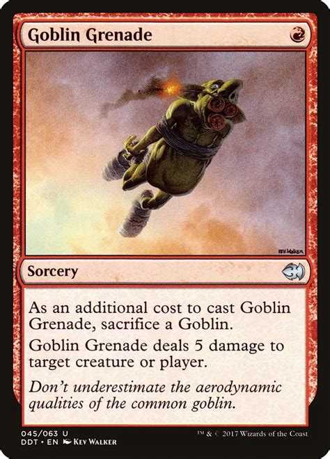 Goblin Grenade · Duel Decks Merfolk Vs Goblins Ddt 45 · Scryfall