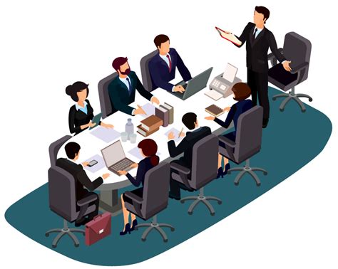 Download Full Resolution Of Business Meeting Png Photo Png Mart