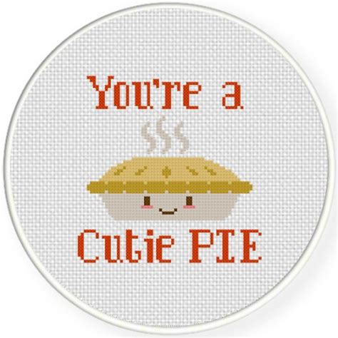 Browse by theme and level to find the design of your dreams! Cutie Pie Cross Stitch Pattern - Daily Cross Stitch