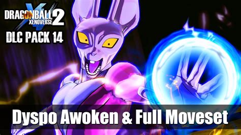 Dlc 14 New Transforming Dyspo Moveset And Skills Dragon Ball Xenoverse