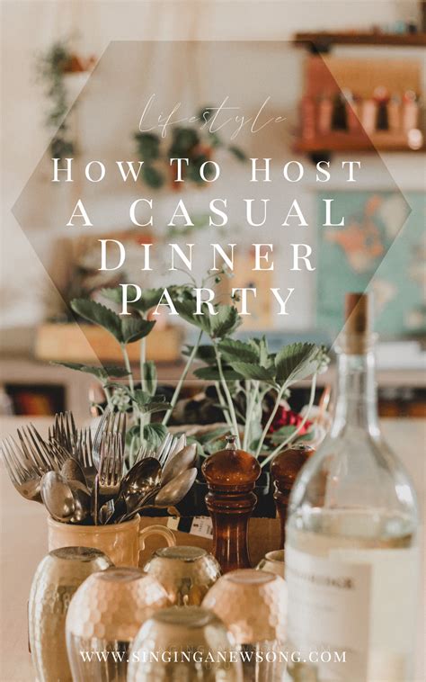 How To Host A Casual Dinner Party