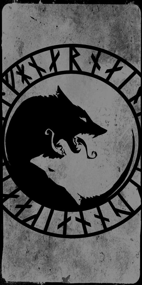 2k Free Download Viking Wolf Mythology Valhalla Hd Phone Wallpaper