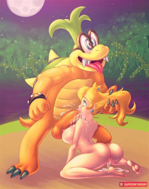 PPP Princess Peach X Iggy Koopa No Preggo By Supersatanson Hentai Foundry