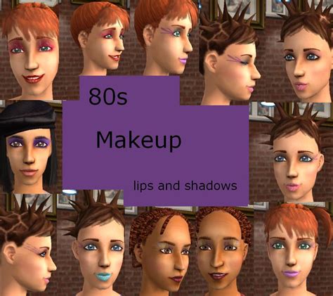 Mod The Sims 80s Genetics Jewelry Hair And Makeup