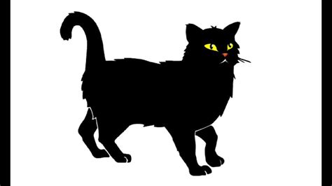 How to prepare a drawing for digital painting. How to Draw a Black Cat / Как нарисовать черного кота ...