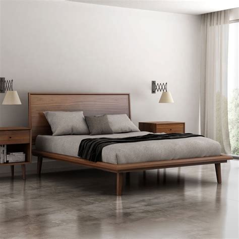 Huppe Herman Bed Wooden Bedroom Furniture Ultra Modern