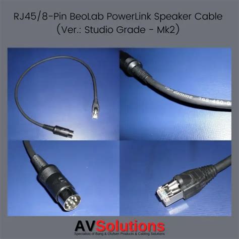 B O Rj Powerlink Mk Cable For Beolab Beoplay V Playmaker Shq