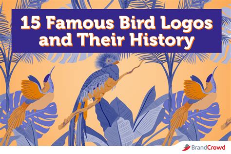 15 Famous Bird Logos And Their History Brandcrowd Blog