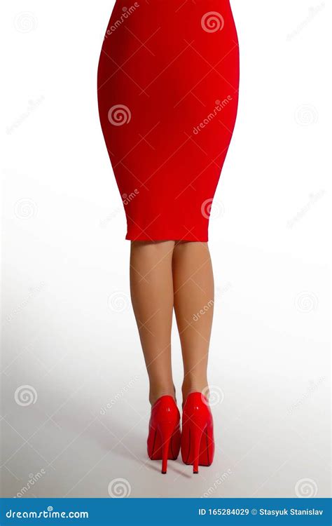 Legs Red Heel Stock Image Image Of Glamour Heels Long 165284029