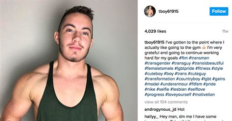 Trans Man Shares Before After Photos Too Feminine Signs