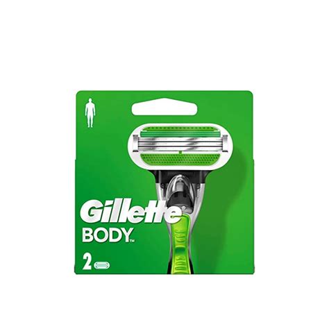 Buy Gillette Body Replacement Razor Blades X2 · Iceland