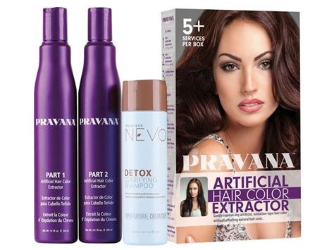Top 10 best hair dye removers #1. Buy Pravana Artificial Hair Color Extractor Kit from ...