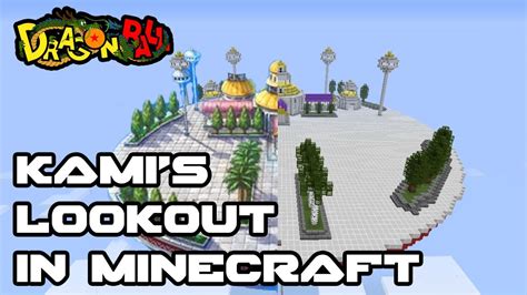 Kamis Lookout In Minecraft┃dragon Ball Z Worldbuild Youtube