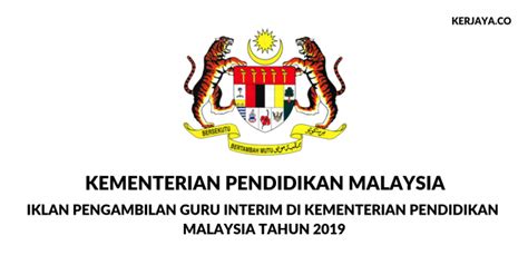 Maybe you would like to learn more about one of these? Pengambilan Guru Interim Kementerian Pendidikan Malaysia ...