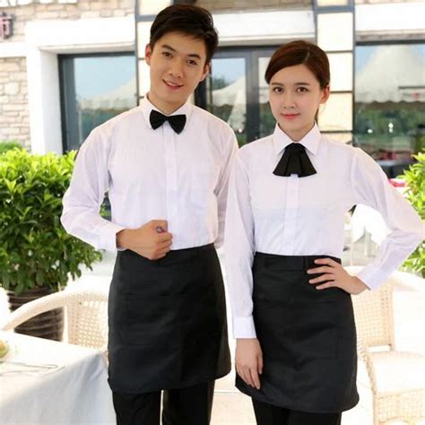 Polyster And Cotton Black And White Restaurant Uniform For Hotel At Rs