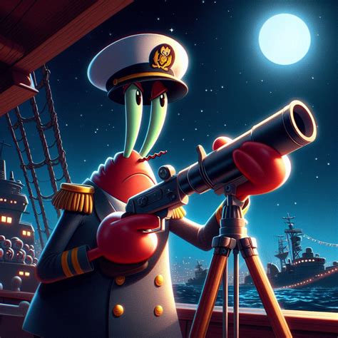 Mr Krabs In The Navy By Strombo1inator On Deviantart