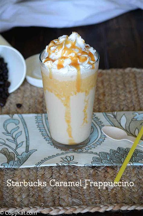 Homemade Starbucks Caramel Frappuccino Recipe Besto Blog