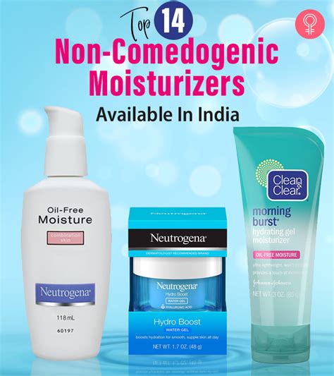 Top 14 Non Comedogenic Moisturizers Of 2023 Available In India