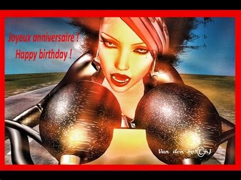 Joyeux Anniversaire Moto Humour