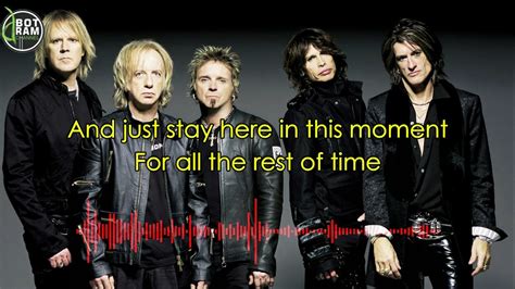 i don t want to miss a thing lyric video aerosmith youtube