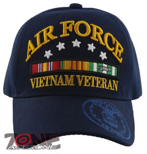 New Usaf Air Force Vietnam Veteran Ball Cap Hat Navy