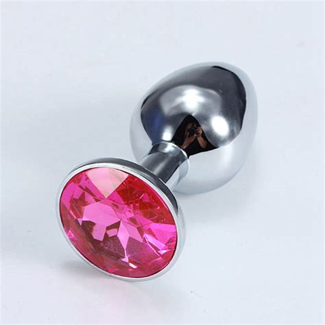 metal plated jeweled butt plug anal insert sexy toy at banggood rc toys and hobbies