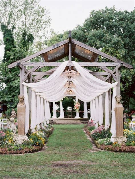 20 Most Creative Wedding Outdoor Ideas You Have To Try Wedding Entrance Wedding Venues