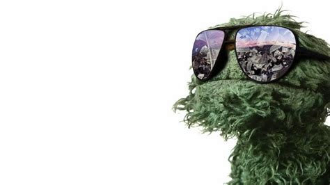 Oscar The Grouch Glasses Sesame Street Money Hd Wallpapers Desktop And Mobile Images And Photos