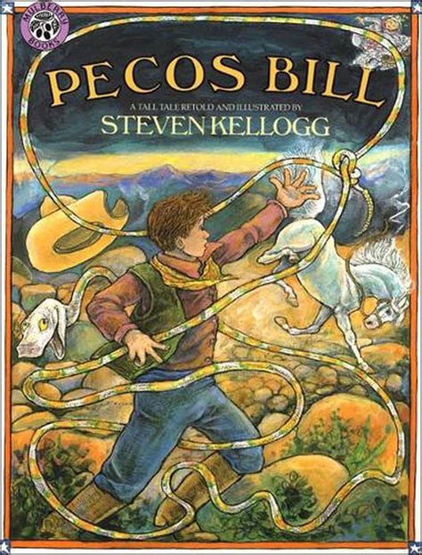 Pecos Bill By Steven Kellogg English Prebound Book Free Shipping