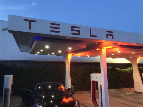 Where You Charge Your Tesla At The Design Studio In Hawthorne
