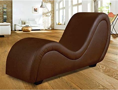 Wooden Furniture City Leatherate Tantric Chaise Loung Chair Yoga Chaise Lounge Chaise Sofa
