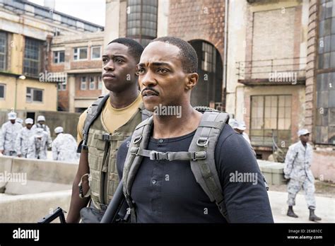 Outside The Wire From Left Damson Idris Anthony Mackie 2021 Ph