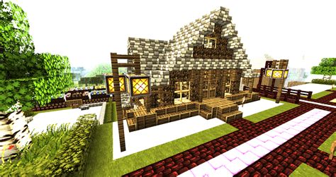 Minecraft Wallpapers House By Nsgeo On Deviantart