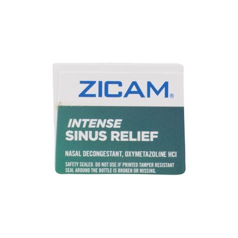 Zicam Intense Sinus Relief No Drip Liquid Sinus Gel 05